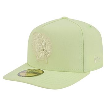 Men's New Era Green Boston Celtics Colorpack A-Frame Pinch Front 59FIFTY Fitted Hat