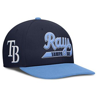 Men's Nike Navy/Light Blue Tampa Bay Rays Pro Performance Snapback Hat