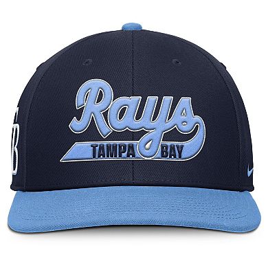 Men's Nike Navy/Light Blue Tampa Bay Rays Pro Performance Snapback Hat