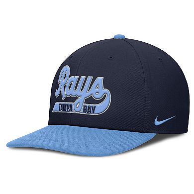 Men's Nike Navy/Light Blue Tampa Bay Rays Pro Performance Snapback Hat