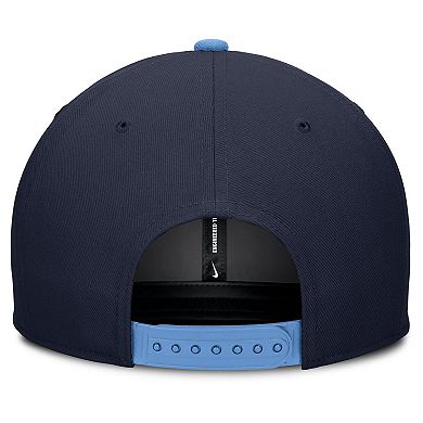 Men's Nike Navy/Light Blue Tampa Bay Rays Pro Performance Snapback Hat