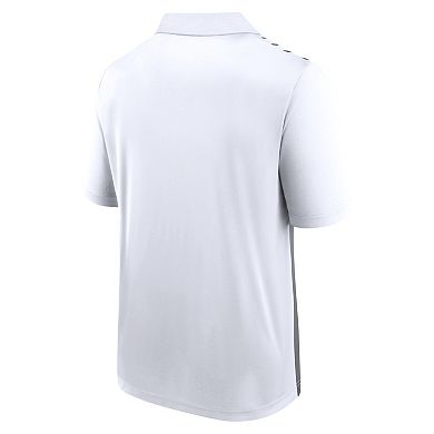 Men's White/Gray New York Giants Sandlot Game Polo
