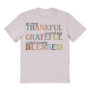 Men's So Very Thankful Blessed Easter Graphic Tee