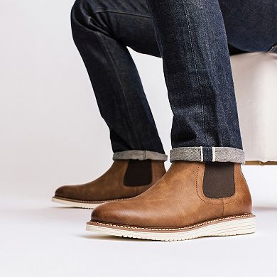 Vance Salter Men's Casual Chelsea Boots