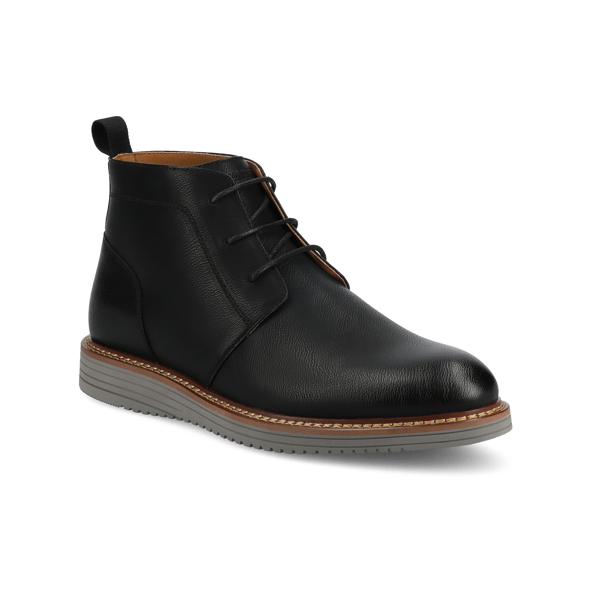 Vance Stratton Mens Casual Chukka Boots, Size: 8, Black