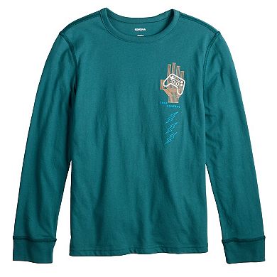 Boys 8-20 Sonoma Goods For Life® Sensory Adaptive Long Sleeve Graphic Tee