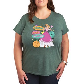 Disney's Cinderella Plus Size Making Magic Happen Graphic Tee