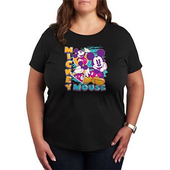 Disney's Mickey Mouse Plus Size Retro Graphic Tee