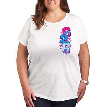 Disney's Lilo And Stitch Plus Size 626 Graphic Tee
