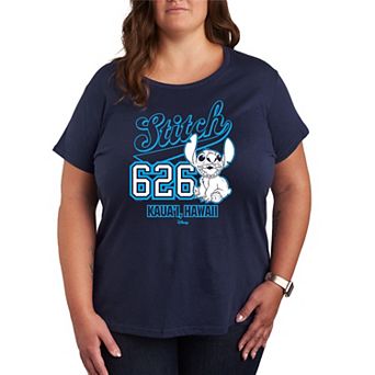 Disney's Lilo And Stitch Plus Size 626 Kaua'i Graphic Tee