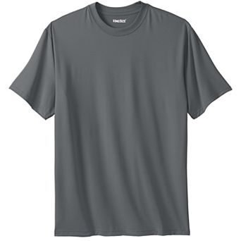 KingSize Men's Big & Tall Performance Flex Crewneck Tee