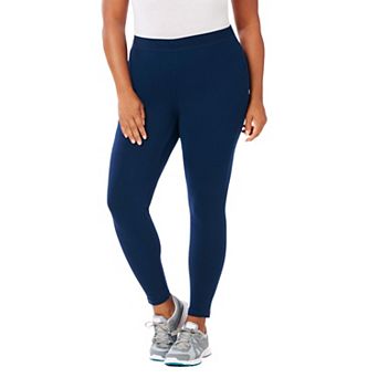 Catherines Women's Plus Size Petite Knit Legging