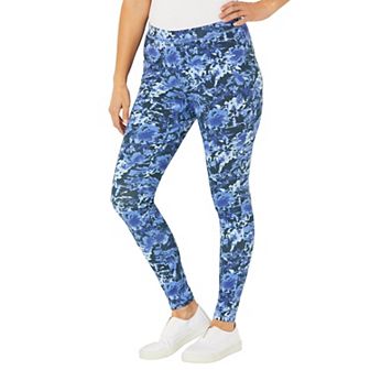 Catherines Women's Plus Size Petite Knit Legging