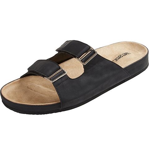 Мужские сандалии KingSize Men's Double Adjustable Buckle Slide And Closure