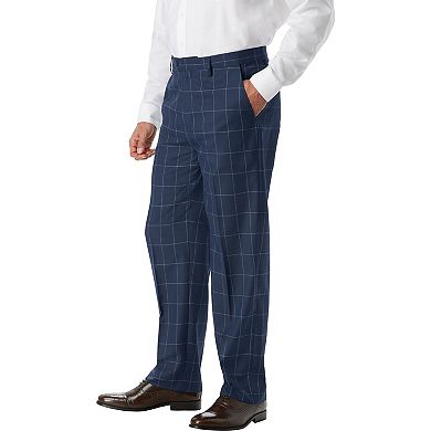 KingSize Men's Big & Tall KS Signature Collection Easy Movement Plain Front Expandable Suit Separate