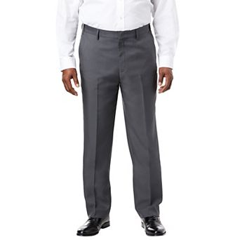 KingSize Men's Big & Tall Easy Movement Plain-Front Expandable Dress Pants