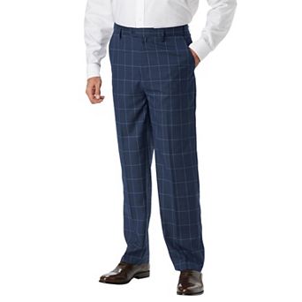 KingSize Men's Big & Tall Easy Movement Plain-Front Expandable Dress Pants