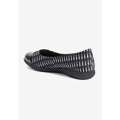 Comfortview Women's The Fay Slip On Flat