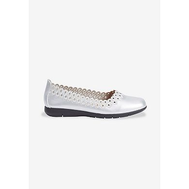 Comfortview Women's The Vivi Slip On Flat
