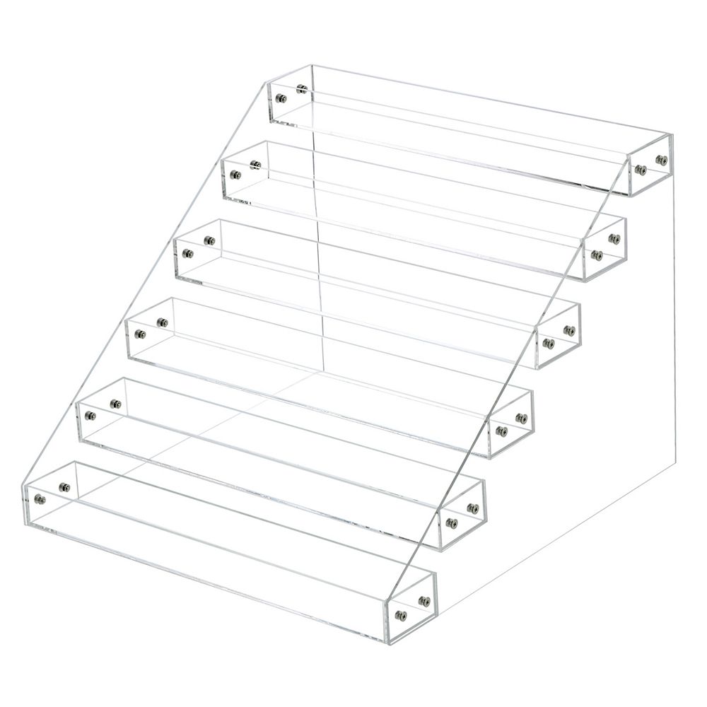 Acrylic Spice Rack 31x5x3 cm, 6 Tier Spice Drawer Organizer Shelf ...