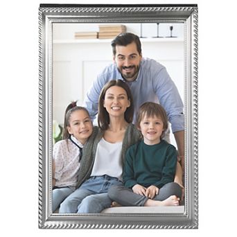 Metal Picture Frame for Photo and Poster, Modern Vertical Photo Formats for Tabletop Family Decor
