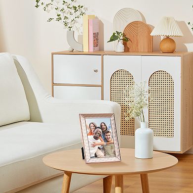 Simple Picture Frames, Photo Frame with Real Glass, Display for Wedding Home Tabletop Decor 3.5x5