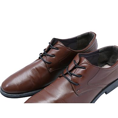 2 Pair Waxed Shoe Laces Round Solid Woven Shoelaces for Boots Men and Women 90cm/35.43"