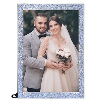 Picture Frames, Metal Photo Frame with Glass, Display for Wedding Gift Home Tabletop Decor 3.5"x5"