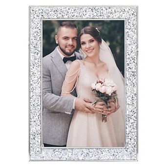 Picture Frames, Metal Photo Frame with Glass, Display for Wedding Gift Home Tabletop Decor 3.5"x5"