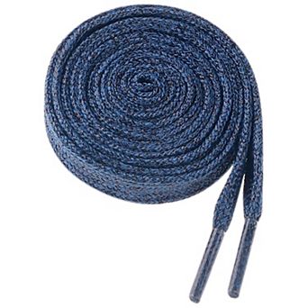 1 Pair Glitter Metallic Flat Shoelaces Colorful Sequin Sparkling Shoestring Sneakers 100cm/39.37"