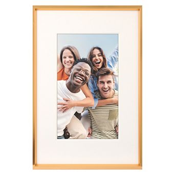 Aluminum Picture Frame for Wall Decor, Horizontal and Vertical Hanging Photo Frames for Home