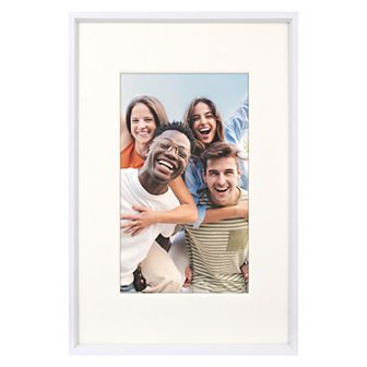 Aluminum Picture Frame for Wall Decor, Horizontal and Vertical Hanging Photo Frames for Home