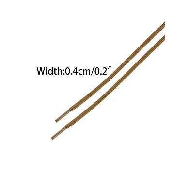 2 Pair Round Boots Shoelaces Outdoor Hiking Running Shoe Laces Shoestring 90cm/35.43"