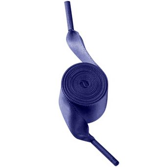 1 Pair Flat Satin Ribbon Shoelaces Wide Shoestrings Colorful Shoe Laces Women Girls 100cm/39.37"