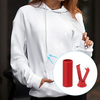 Metal Shoe Lace Tips, 4Pcs Shoelace Head, Cylindrical Tips Cords End Replacement for Shoestring