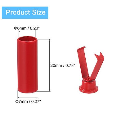 Metal Shoe Lace Tips, 4Pcs Shoelace Head, Cylindrical Tips Cords End Replacement for Shoestring