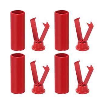 Metal Shoe Lace Tips, 4 pc Shoelace Head, Cylindrical Tips Cords End Replacement for Shoestring