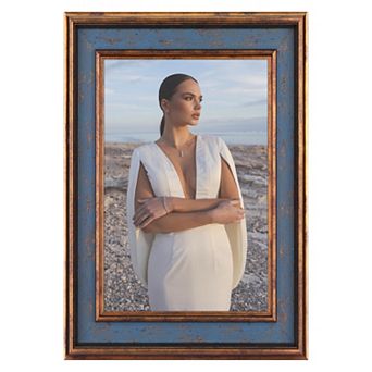 Retro Picture Frame for Tabletop Display and Photo Frames for Poster on Wall Hanging 3.5"x5"