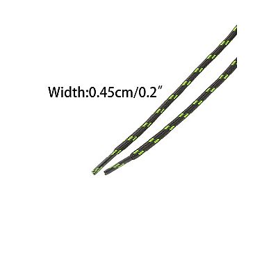 1 Pair Round Shoelaces Work Boots Durable Outdoor Hiking Shoe Laces 160cm/62.99"