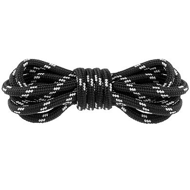 1 Pair Round Shoelaces Work Boots Durable Outdoor Hiking Shoe Laces 140cm/55.12"