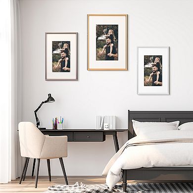 Aluminum Modern Art Picture Frame for Photo and Poster, Wall Hanging Decor Photo Frame