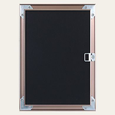 Aluminum Modern Art Picture Frame for Photo and Poster, Wall Hanging Decor Photo Frame