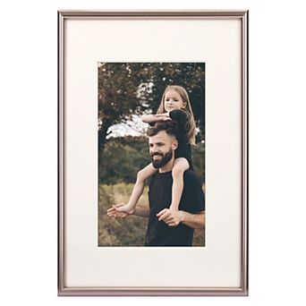 Aluminum Modern Art Picture Frame for Photo and Poster, Wall Hanging Decor Photo Frame