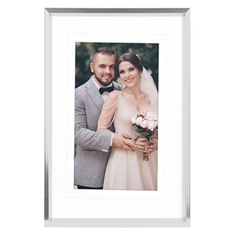 Metal Picture Stylish Tabletop Display Frame for Wedding Photos and Posters Family Decor