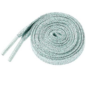 1 Pair Glitter Flat Shoelaces Colorful Sequin Shoestring Sneakers 120cm/47.24"