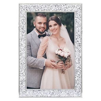 Picture Frames, Metal Photo Frame with Glass, Display for Wedding Gift Home Tabletop Decor