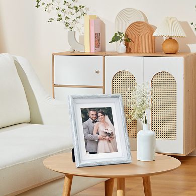 Modern Art Picture Frame for Photo and Poster, Tabletop Display Photo Frame for Wedding Home Decor