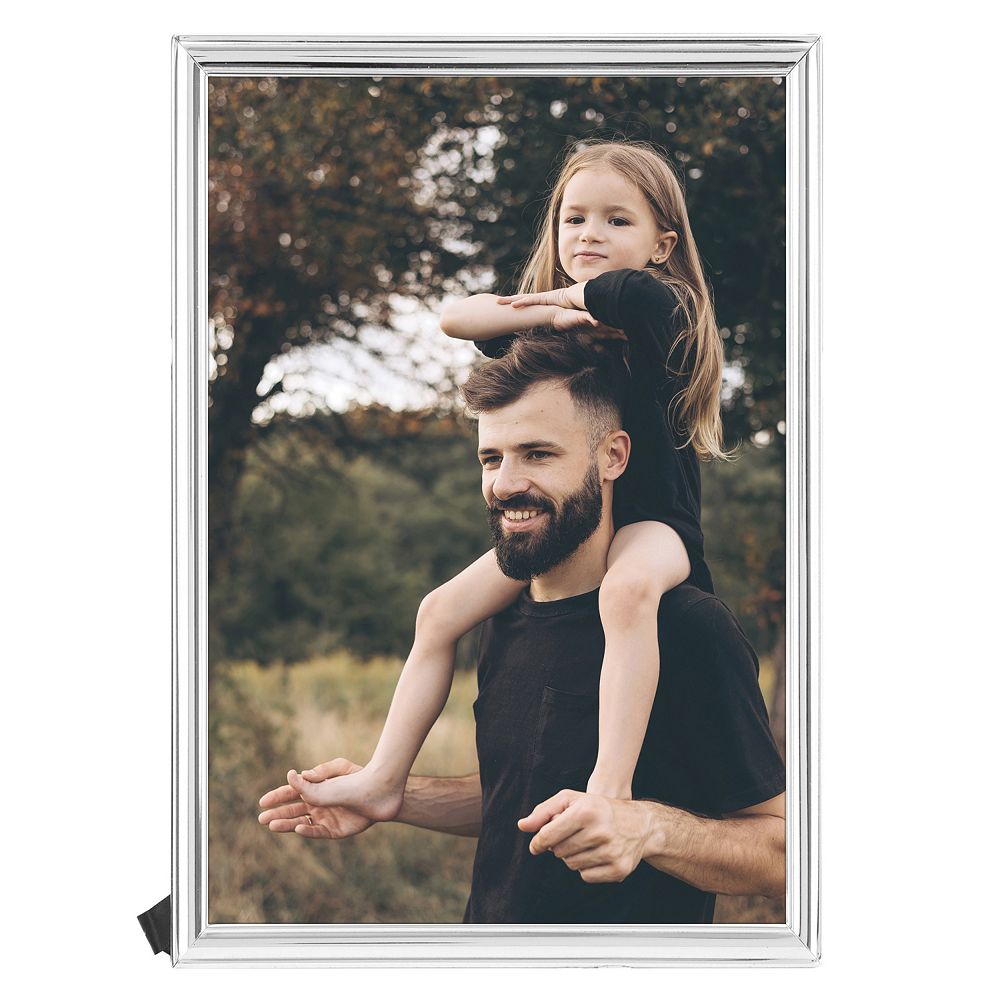 Smooth Metal Picture Frame Photo, Horizontal and Vertical Photo Formats ...