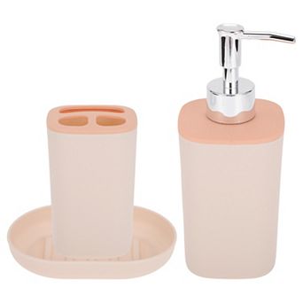 1 Set Durable Square Bathroom Accessories Kit for Bathroom