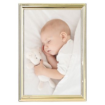 Metal Picture Frame Photo Modern Clear Glass Photo Formats Family Tabletop Display 3.5"x5"